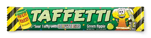 Toxic Waste Taffetti Green Apple 20g