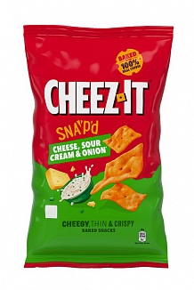 Cheez-It Snap'd Cheese, Sour Cream & Onion 120g