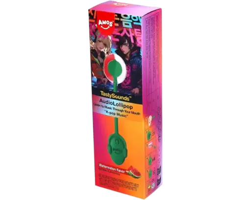 Tasty Sounds - Music Lollipop Watermelon K-pop 12g