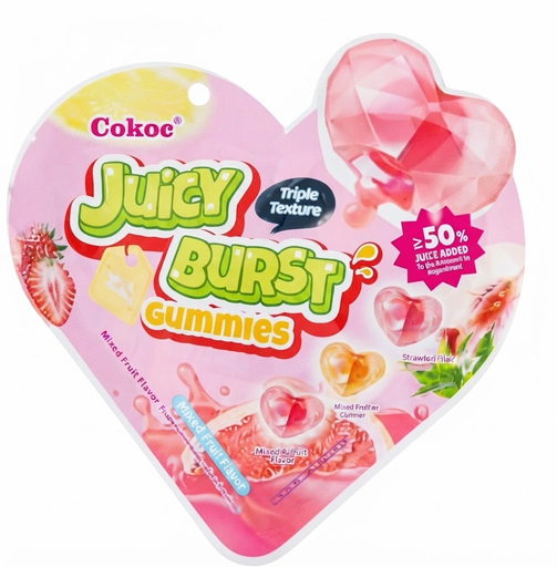 Cokoc Triple-layer Juicy Burst Gummies 60g