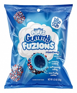 Stuffed Puffs Gummy Fuzions Mixed Berry 123g