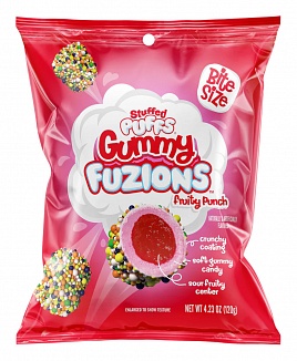 Stuffed Puffs Gummy Fuzions Fruity Punch 123g