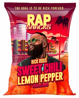 Rap Snacks Rick Ross Sweet Chilli Lemon Pepper 71g