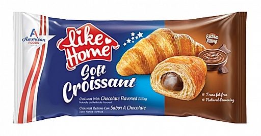 Like Home Soft Croissant Chocolate 55g