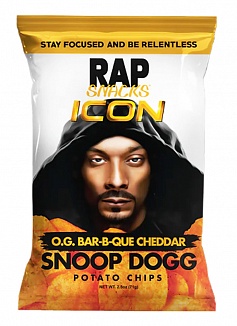 Rap Snacks Snoop Dogg O.G. Bar-B-Que Cheddar 71g