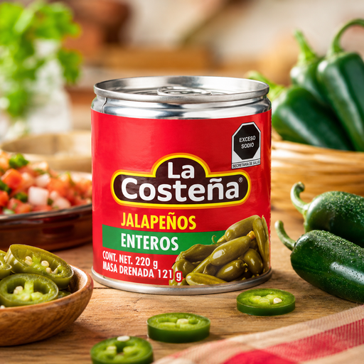  La Costena Jalapeño whole chilli pepper 220 g