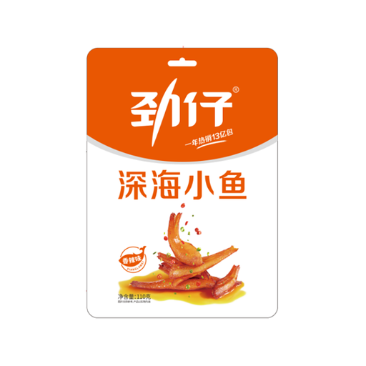  Jinzai Fried Anchovy Snack Spicy 110g