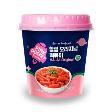 Pink Rocket-Topokki Cup Original (Halal) 120g