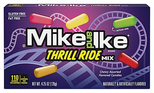 Mike and Ike Thrill Ride Mix 120g