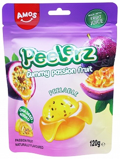 Amos Peelerz Gummy Passion Fruit 120g
