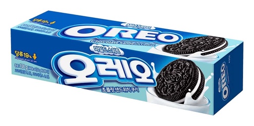 Oreo Original Cream Sandwich Cookies Lightly 100g