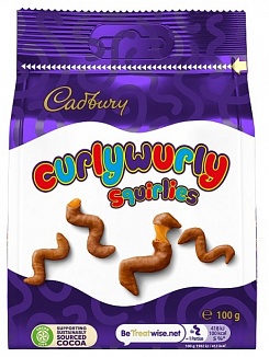 Cadbury Curly Wurly Squirlies 100g