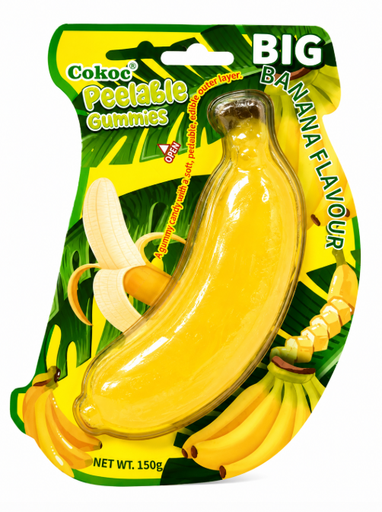 Cokoc Peeling Gummy Big Banana 150g