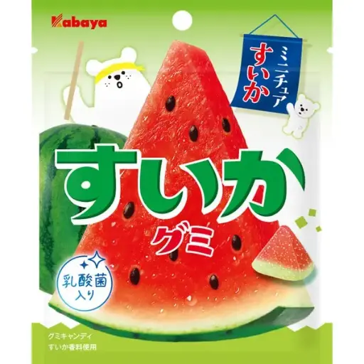 Kabaya Suika Watermelon Gummy 50g