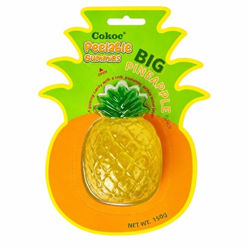 Cokoc Peeling Gummy Big Pineapple 150g
